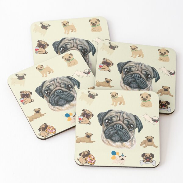 Item preview, Pug Dog Mania designed and sold by LGMmugsdesign.