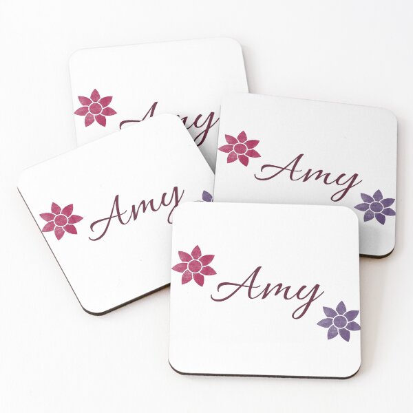 Item preview, Amy Floral Name Calligraphy Design designed and sold by Cora Gregory.