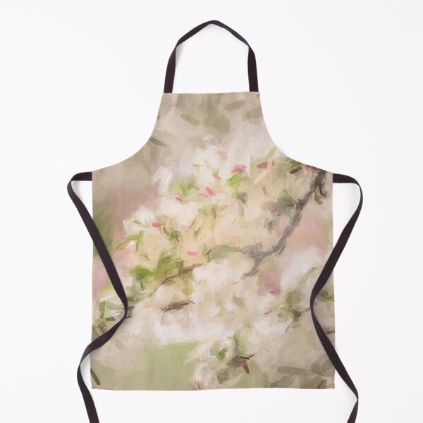 Item preview, Impressionism White Flower Spring Blossom designed and sold by CattlettArt.