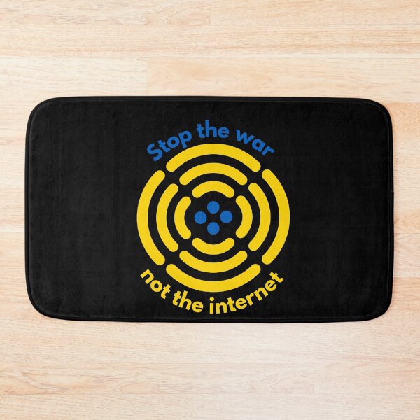 Item preview, Stop the war, not the internet, Russian and Ukrainian, Russian and internet designed and sold by marwan elsaeed.