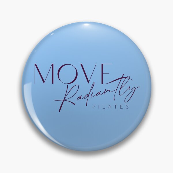 Aperçu de l'œuvre Move Radiantly Pilates (violet) créée et vendue par Nicole Davey.