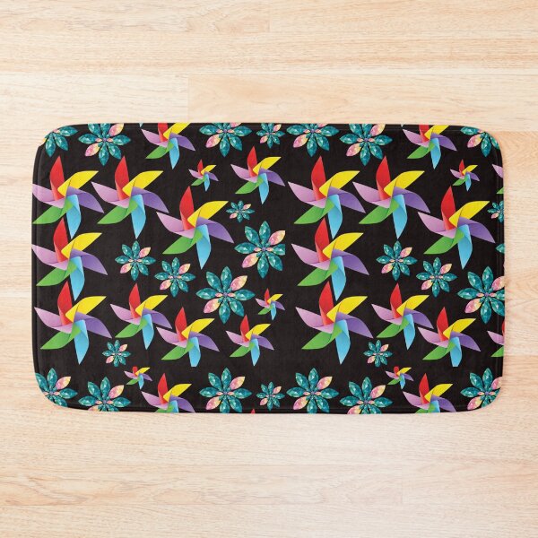Item preview, ‏Colorful green, yellow, pink and blue roses The  designed and sold by Katie010.