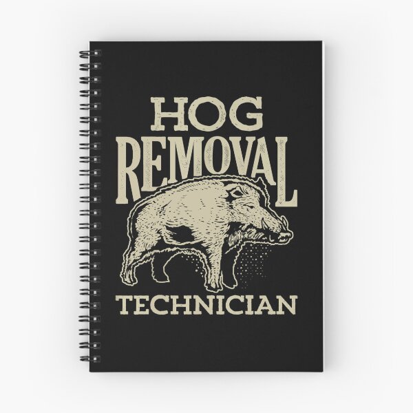 Item preview, Hog Removal Technician Boar Hunting Vintage Pig Gift designed and sold by JeremyxLee.