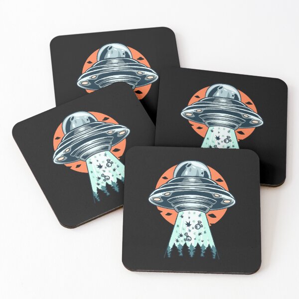 Item preview, Alien Spaceship Invasion  designed and sold by helenafeyre.