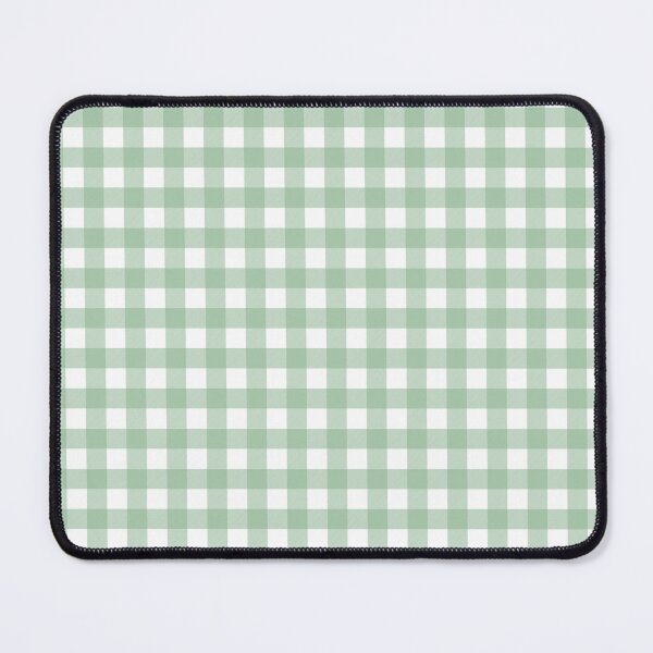 Item preview, Pastel Light Green And White Buffalo Plaid Gingham  designed and sold by Gsallicat.