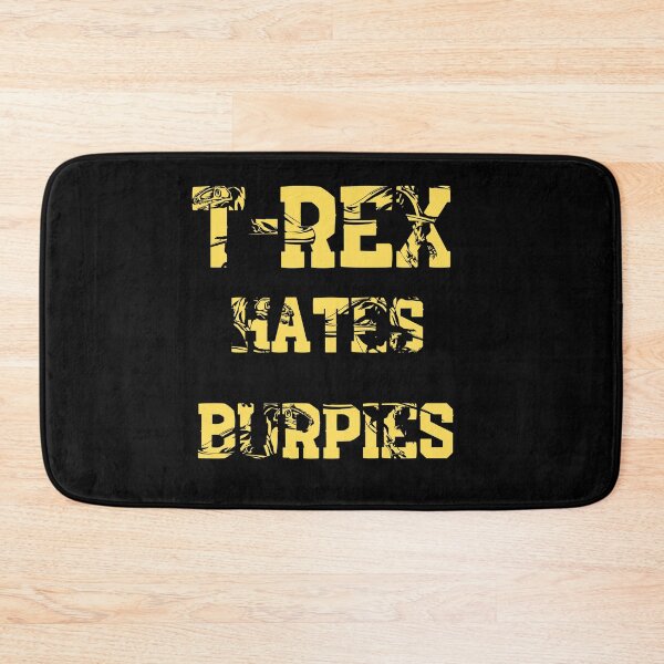 Item preview, T-Rex Hates Burpies Funny Gym Gift designed and sold by NostalgicLatin.