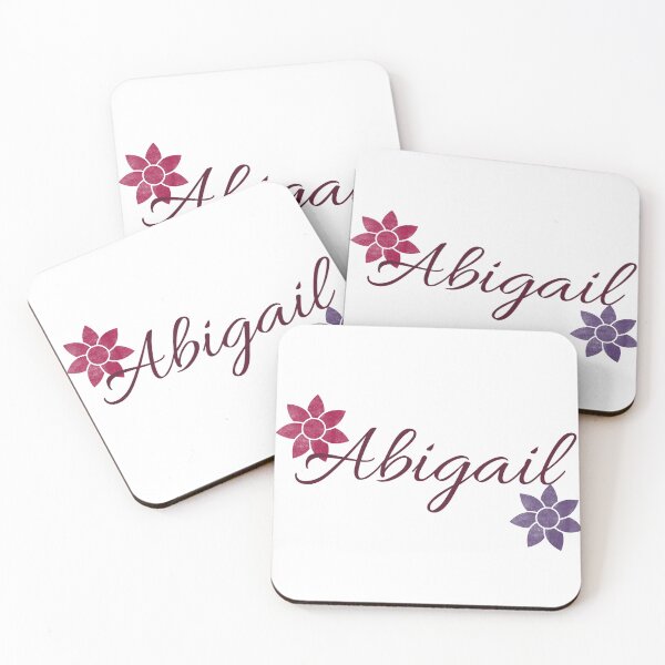Item preview, Abigail Floral Name Calligraphy Design designed and sold by Cora Gregory.