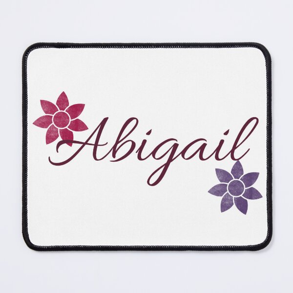 Item preview, Abigail Floral Name Calligraphy Design designed and sold by Cora Gregory.