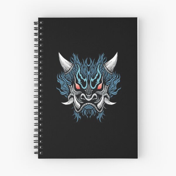 Item preview, Samurai mempo Demon Blue Mask Essential designed and sold by blackdogshop.