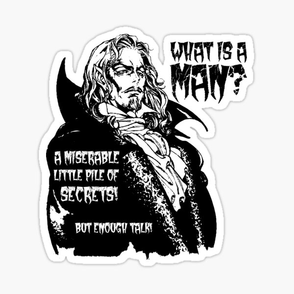 Item preview, Castlevania Dracula - What is a man? designed and sold by Anchor-Cactus.