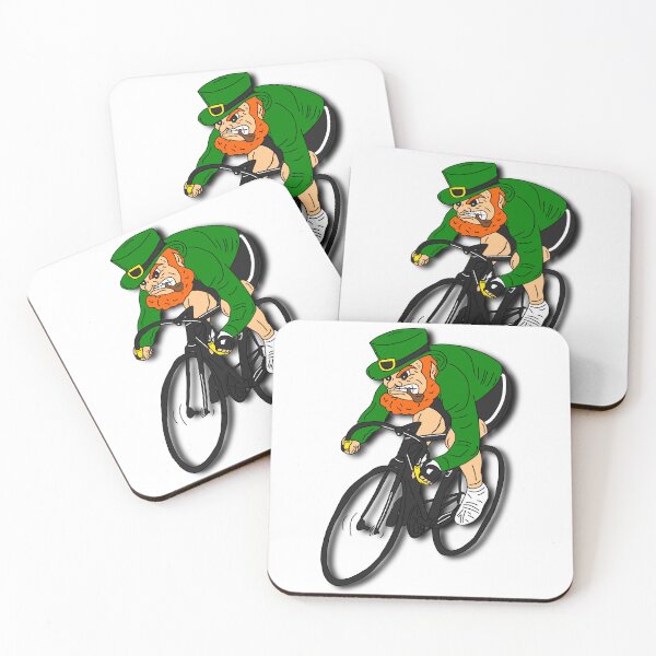 Item preview, St Patricks Day with a Fixie Leprechaun (HD) designed and sold by @p3p3ncil.