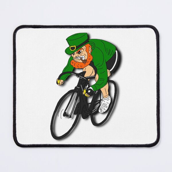 Item preview, St Patricks Day with a Fixie Leprechaun (HD) designed and sold by @p3p3ncil.