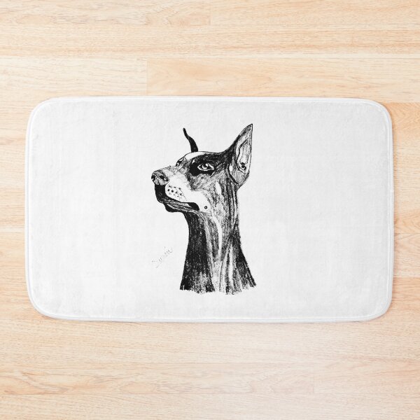 Item preview, Doberman dog designed and sold by charcoalimages.