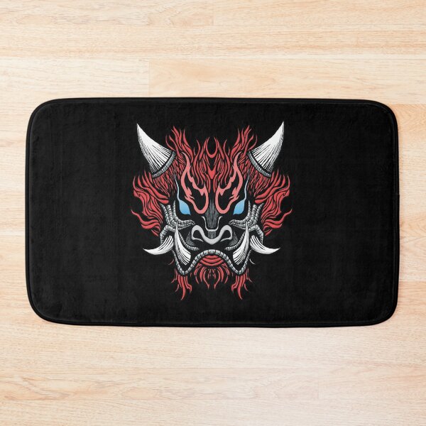 Item preview, Samurai mempo Demon Red Mask Essential designed and sold by blackdogshop.