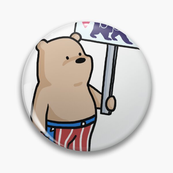 Item preview, BPR Protest Bear designed and sold by BerkeleyPolRev.