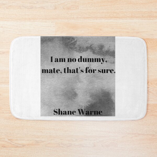 Item preview, Shane Warne Quote designed and sold by SamxGreenfield.
