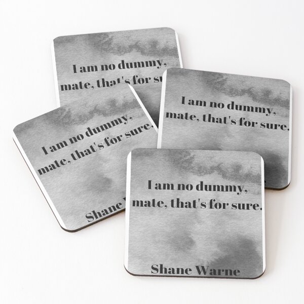 Item preview, Shane Warne Quote designed and sold by SamxGreenfield.