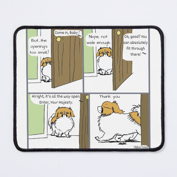 Item preview, Funny and True Tibbie Tales "Enter, Your Majesty" Comic designed and sold by Monica C. Webster.