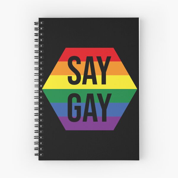 Item preview, Say Gay (Hexagon)  designed and sold by Texterns.