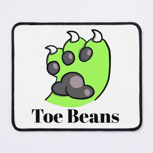 Item preview, Green Paw Black ToeBeans With Text designed and sold by DolmanceWorks.