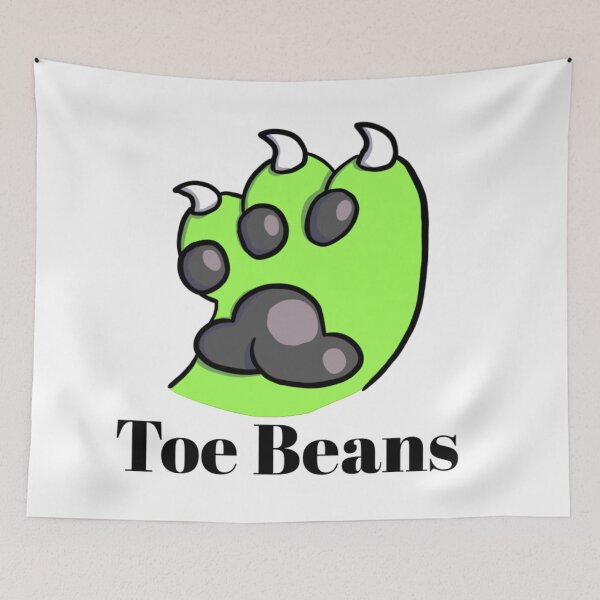 Item preview, Green Paw Black ToeBeans With Text designed and sold by DolmanceWorks.