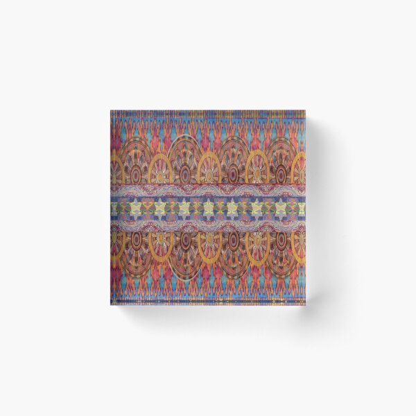 stripes 89 Acrylic Block