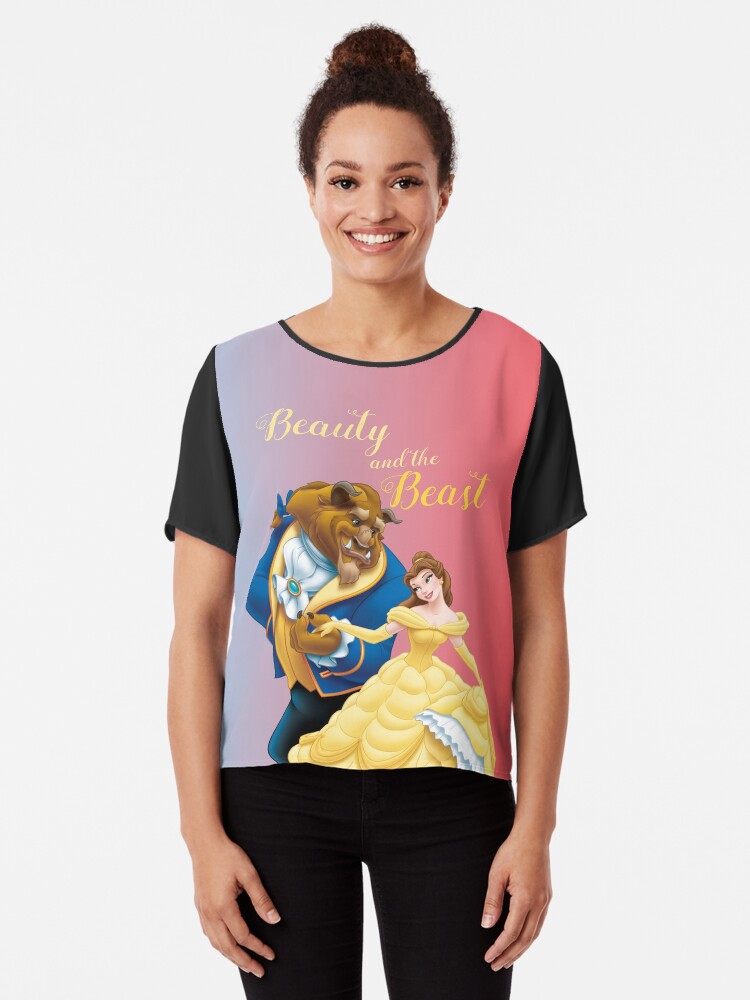 blusa de la bella y la bestia
