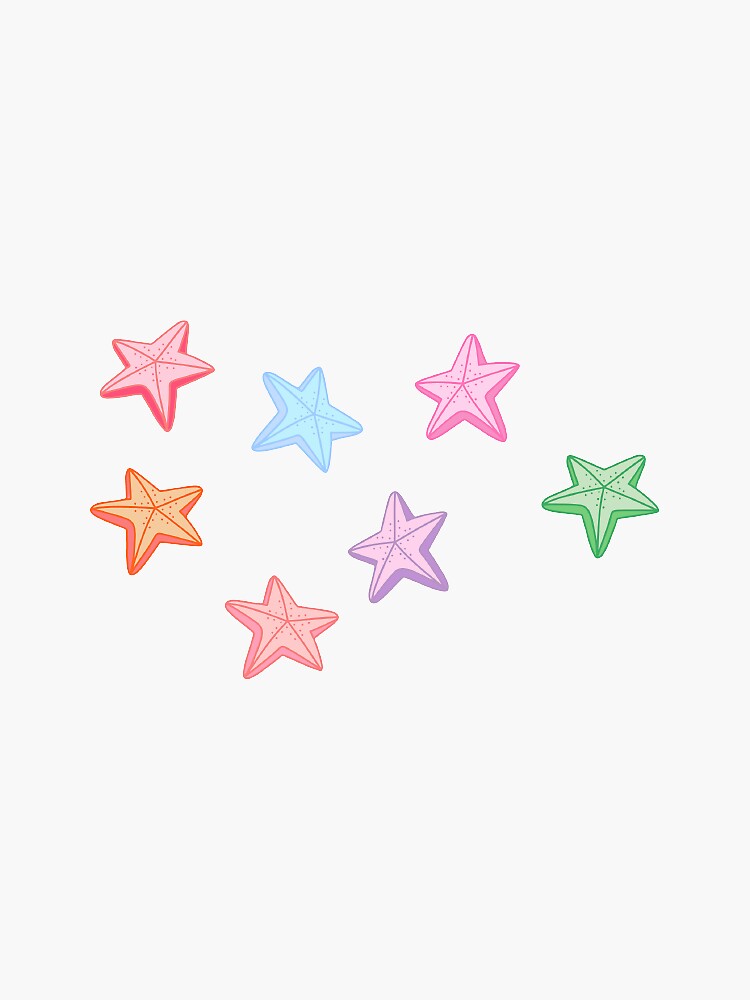 Baby Starfish Sticker