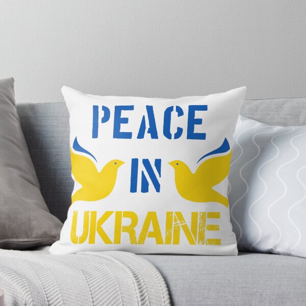 Item preview, Two Doves Fly For Peace In Ukraine - In Ukraine's Flag Colors  designed and sold by webpatty.
