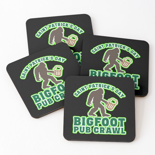 Item preview, Saint Patricks Day Bigfoot Pub Crawl designed and sold by WoodburyLake.