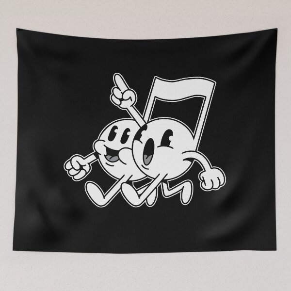 Item preview, Marching singing music eighth notes designed and sold by MandVDesigns.
