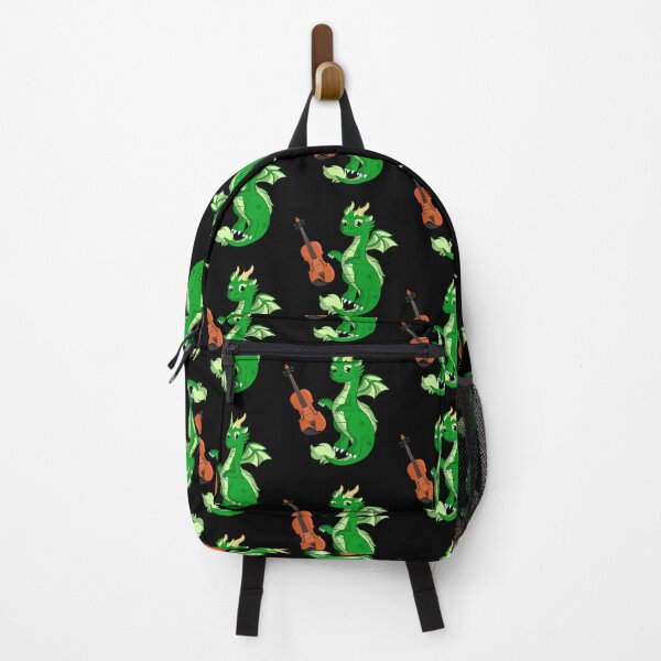 Item preview, Dragon Playing Violin ,Funny Good Dragon Violin Lovers Green Design designed and sold by pedrored369.