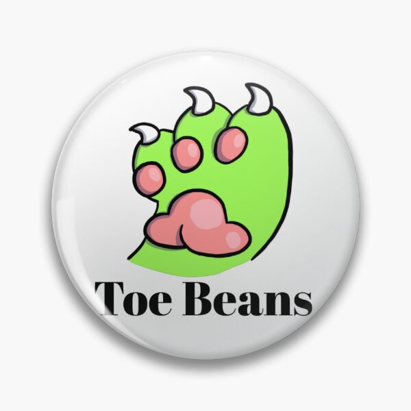Item preview, Green Paw Pink ToeBeans With Text designed and sold by DolmanceWorks.