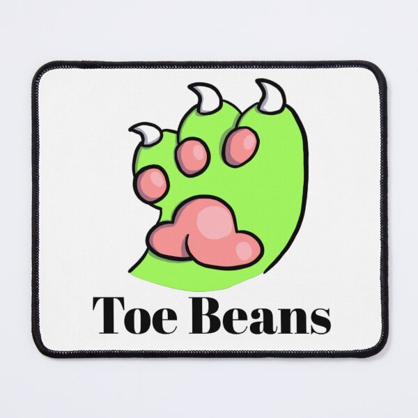 Item preview, Green Paw Pink ToeBeans With Text designed and sold by DolmanceWorks.