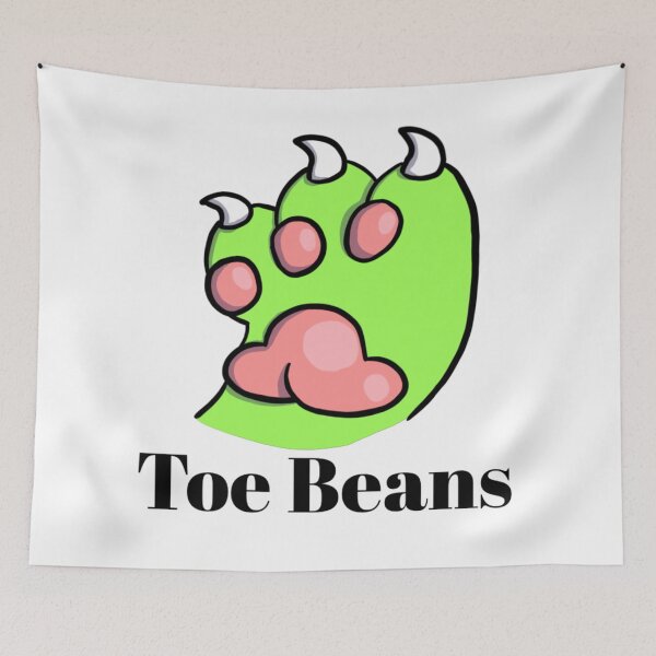 Item preview, Green Paw Pink ToeBeans With Text designed and sold by DolmanceWorks.
