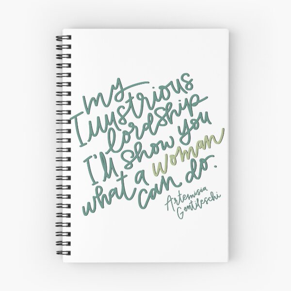 Item preview, Artemisia Gentileschi Feminist Quote designed and sold by LindsayHonor.