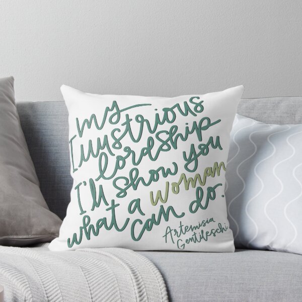 Item preview, Artemisia Gentileschi Feminist Quote designed and sold by LindsayHonor.