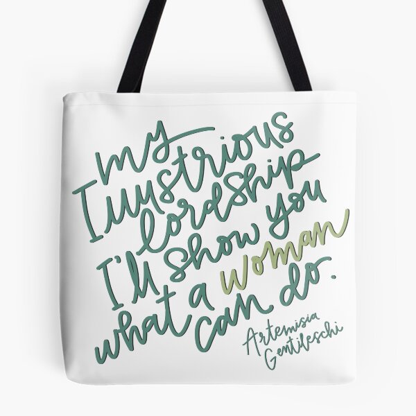 Item preview, Artemisia Gentileschi Feminist Quote designed and sold by LindsayHonor.