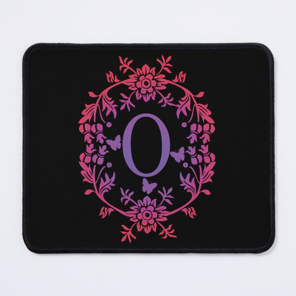 Item preview, Ornamental Letter O, Purple And Red Heart Butterfly, Monogram Initial  Ornament designed and sold by PROMEN Creativity.