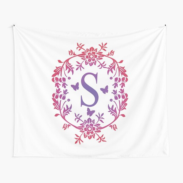 Monogram Graffiti Initial Letter S Tapestry for Sale by