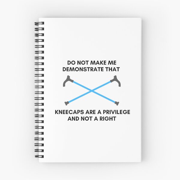 Item preview, Cane Do Not Make Me Demonstrate That Kneecaps Are A Privilege And Not A Right designed and sold by StrangerThanX.