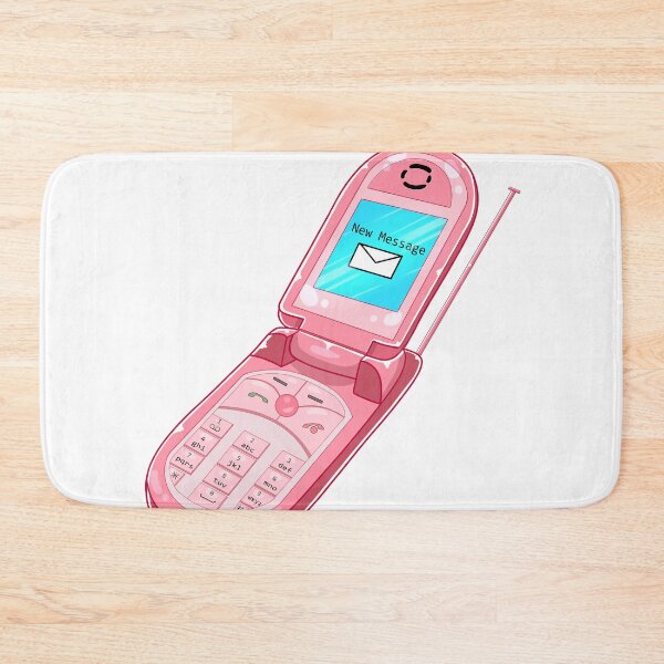 Item preview, Pink Y2K Flip Phone designed and sold by Cnidarian.