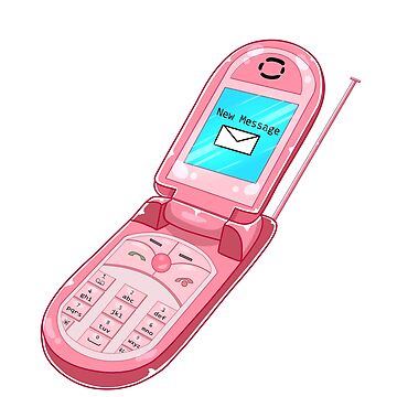 Pink Y2K Flip Phone iPhone Case for Sale by Cnidarian