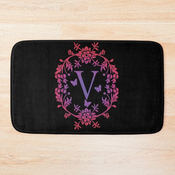 Item preview, Ornamental Letter V, Purple And Red Heart Butterfly, Monogram Initial  Ornament designed and sold by PROMEN Creativity.