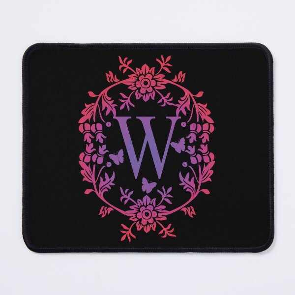 Item preview, Ornamental Letter W, Purple And Red Heart Butterfly, Monogram Initial  Ornament designed and sold by PROMEN Creativity.