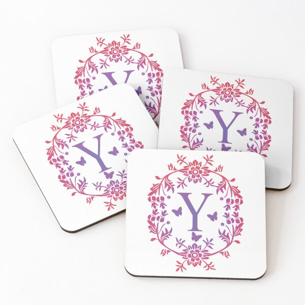 Item preview, Ornamental Letter Y, Purple And Red Heart Butterfly, Monogram Initial  Ornament designed and sold by PROMEN Creativity.