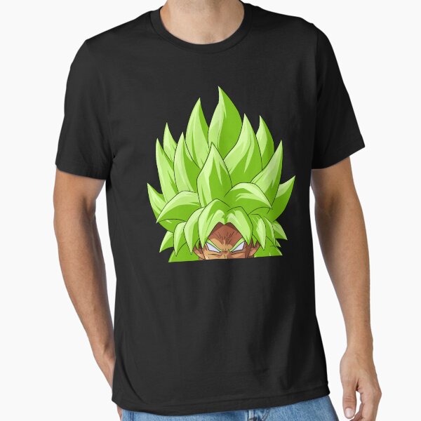Item preview, DBS Broly Super Saiyan Peeker Sticker Sticker designed and sold by aymaro.