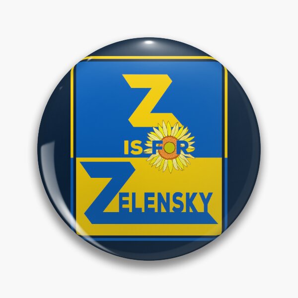 Item preview, Support Ukraine for Charity: Z is for Zelensky designed and sold by Joelle Burnette.