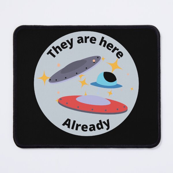 Item preview, They are here already - spaceships, ufos.  designed and sold by RiadMannan.