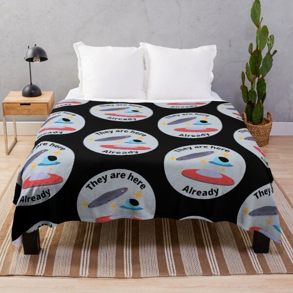 Item preview, They are here already - spaceships, ufos.  designed and sold by RiadMannan.
